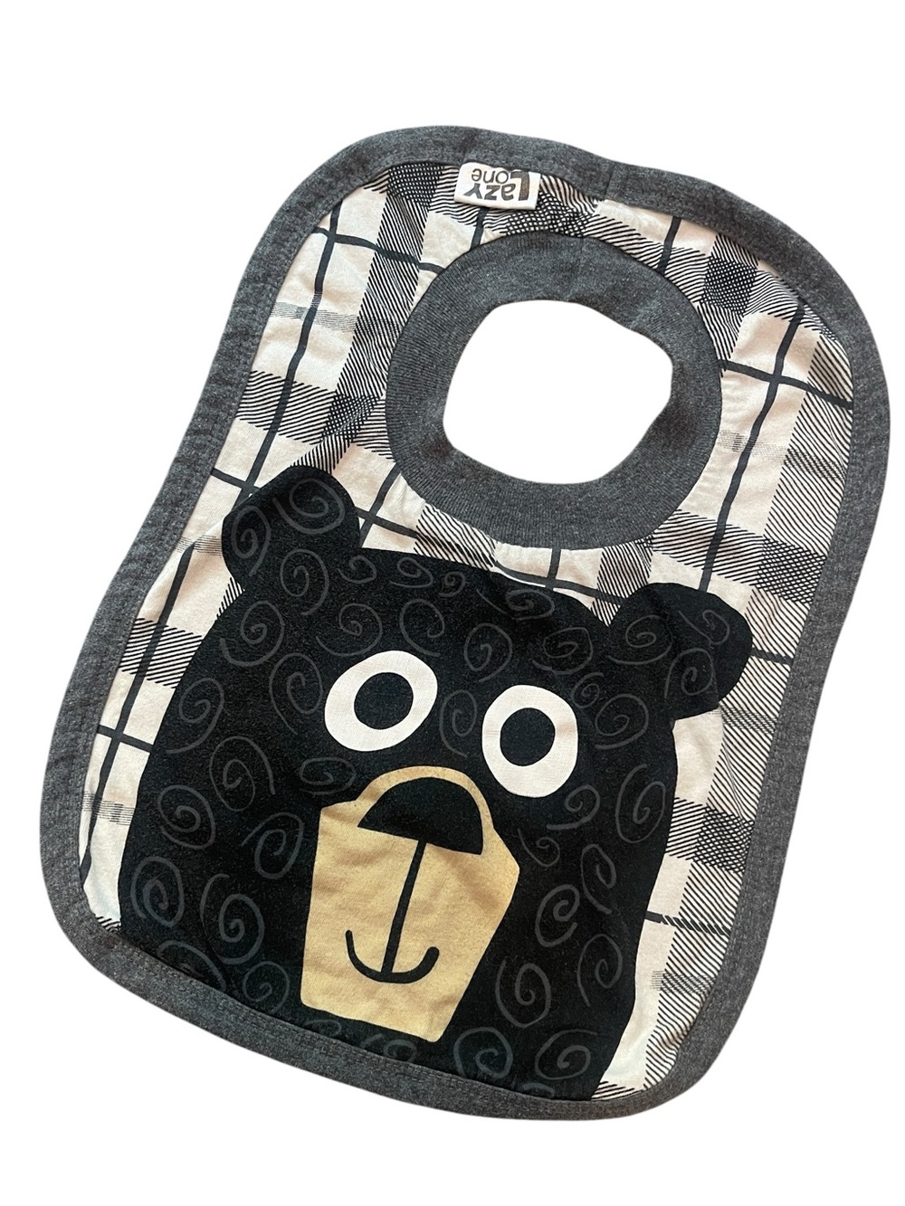 Lazy One Bear Bib